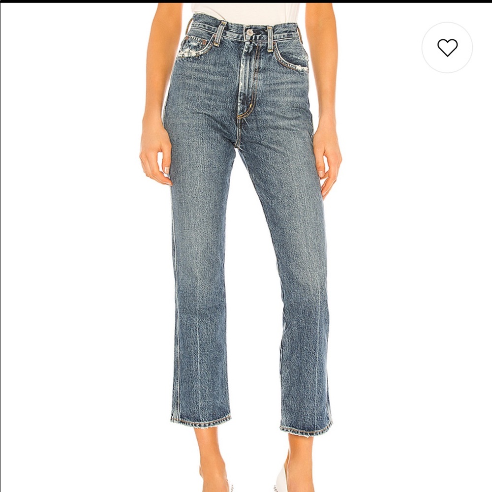 Agolde pinch waist high rise kick Pecision 27